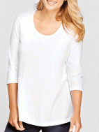 3/4 Sleeve Tunic by Flax