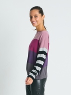 All Striped Crewneck Sweater by Planet by Lauren G