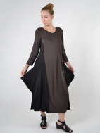 Anna Colorblock Dress by Comfy USA