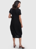 Black + Tan Dress by Alembika