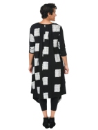 Black Chex Lexi Dress by Snapdragon & Twig