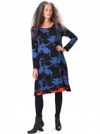 Blue Cloud Dye Dress by Alembika