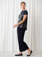 Boatneck Dolman Top Cap Sleeve by Sympli