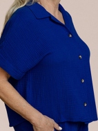 Breeze Half Sleeve Bolero Shirt by Sympli