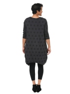 Charcoal Mini Chex Leighton Dress by Snapdragon & Twig