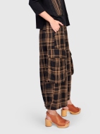 Check Cargo Pant by Alembika