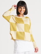 Checkerboard Sweater by Planet