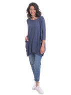 Cocoon Tunic Top by Alembika