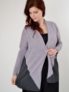 ColorBlock Cardigan by Kinross Cashmere