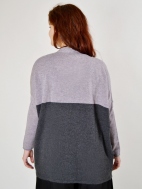 ColorBlock Cardigan by Kinross Cashmere