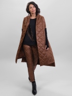 Copper Quilted Jacket by Alembika