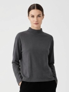 Crop Mock Shirt by PacifiCotton
