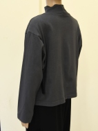 Crop Mock Shirt by PacifiCotton