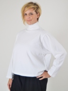 Crop Mock Shirt by PacifiCotton