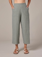 Crop Wide Leg Pant by Cut Loose