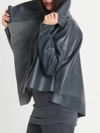 Cropped Asymmetrical Jacket by Planet