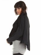 Cropped Asymmetrical Jacket by Planet by Lauren G