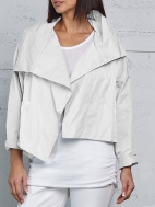 Cropped Asymmetrical Jacket by Planet by Lauren G