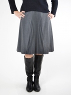 Crystal Pleated Skirt by Peace of Cloth
