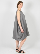 Dark Grey Bubble Dress by Moyuru