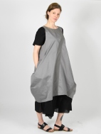 Dark Grey Bubble Dress by Moyuru