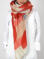 Delicia Dotted Plaid Scarf by Amet & Ladoue