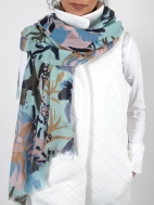 Dinh Floral Print Scarf by Amet & Ladoue