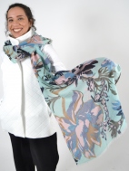 Dinh Floral Print Scarf by Amet & Ladoue