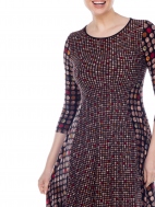 Dot Mosaic Kati Dress by Comfy USA
