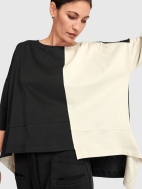 Duality Boxy Top by Alembika