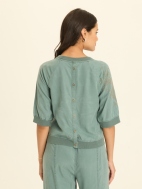 Embroidered Linton Top by XCVI