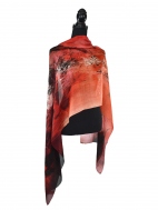 Ernesto Abstract Silk Scarf by Dupatta Designs