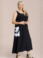 Ez Flare Dress Print Pocket by Sympli