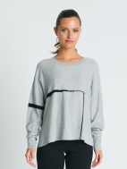 Fine Line Crewneck Sweater by Planet by Lauren G