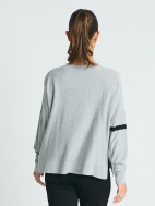 Fine Line Crewneck Sweater by Planet by Lauren G