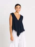 Frayed Tank by Planet by Lauren G