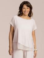 Fusion Wave Dolman Top by Sympli