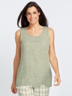 Gathered Back Tank by Flax