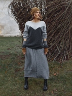 Geometric Wool Sweater by Grizas