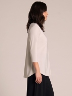 Go To Classic 3/4 Sleeve Relaxed Tee by Sympli