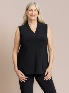 Go To Narrow V-Neck Tank by Sympli
