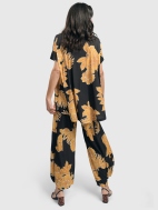 Gold Floral Pant by Alembika