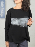 Graphic Knit Pullover by Moyuru