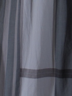 Gray Striped Wide Leg Crop Pant by Moyuru