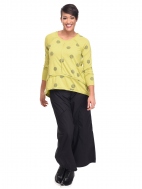 Green Thumbprint Presley Top by Snapdragon & Twig