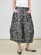 Greyscale Skirt by Sun Kim
