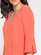 Halo 3/4 Sleeve Bell Tunic by Sympli