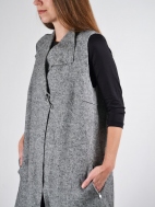 Heathered Vest w/Pin by Q'neel