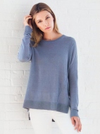 Hi-Low Pullover by Kinross Cashmere