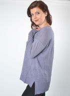 Hi-Low Pullover by Kinross Cashmere